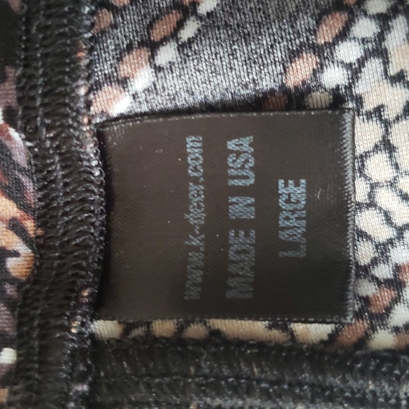 SALE RARE K.DEER High Waist Yoga Leggings - Picture 6 of 6